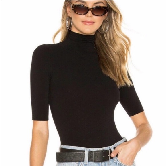 Commando Black Mock Neck Ballet Bodysuit, NWT. - Picture 10 of 12